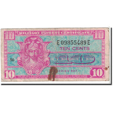 Billet, États-Unis, 10 Cents, 1954, Undated, KM:M30a, TB