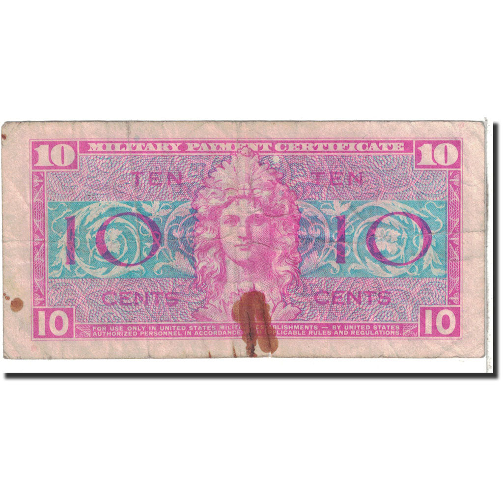 Banknote, United States, 10 Cents, 1954, Undated, KM:M30a, VF(20-25)