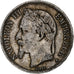 Francja, Napoleon III, 5 Francs, 1869, Paris, Srebro, VF(20-25), Gadoury:739