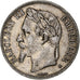 Francja, Napoleon III, 5 Francs, 1870, Paris, Srebro, VF(30-35), Gadoury:739