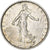 Frankrijk, 5 Francs, Semeuse, 1967, Paris, Zilver, ZF+, Gadoury:770, KM:926