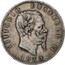 Italy, Vittorio Emanuele II, 5 Lire, 1873, Milan, Silver, VF(20-25), KM:8.3