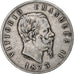 Italy, Vittorio Emanuele II, 5 Lire, 1873, Milan, Silver, VF(20-25), KM:8.3