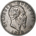 Italie, Vittorio Emanuele II, 5 Lire, 1873, Milan, Argent, TB+, KM:8.3