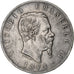 Italy, Vittorio Emanuele II, 5 Lire, 1874, Milan, Silver, VF(30-35), KM:8.3