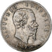 Italy, Vittorio Emanuele II, 5 Lire, 1875, Milan, Silver, VF(30-35), KM:8.3