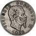 Italie, Vittorio Emanuele II, 5 Lire, 1876, Rome, Argent, TB, KM:8.4