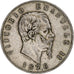 Italie, Vittorio Emanuele II, 5 Lire, 1876, Rome, Argent, TB+, KM:8.4