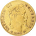 França, Napoleon III, 5 Francs, 1862, Paris, Dourado, VF(30-35), Gadoury:1002