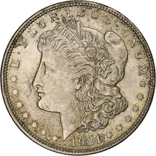 Stati Uniti, Dollar, Morgan, 1921, Philadelphia, Argento, SPL-, KM:110
