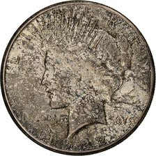 United States, Dollar, Peace Dollar, 1922, San Francisco, Silver, AU(50-53)