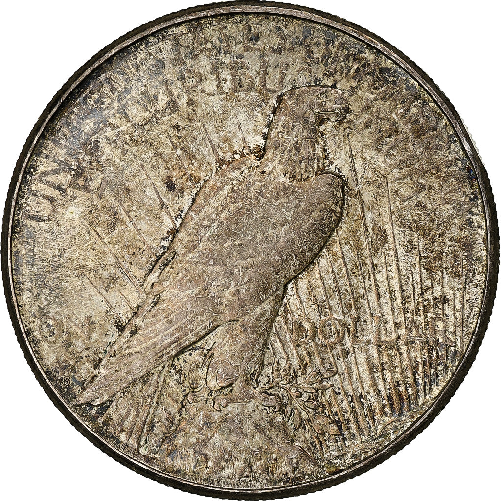 United States, Dollar, Peace Dollar, 1923, Philadelphia, Silver, AU(55-58)