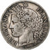 França, 5 Francs, Cérès, 1849, Paris, Prata, VF(30-35), Gadoury:719, KM:761.1