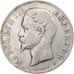 França, 5 Francs, Napoléon III, 1855, Paris, Prata, VF(20-25), Gadoury:734