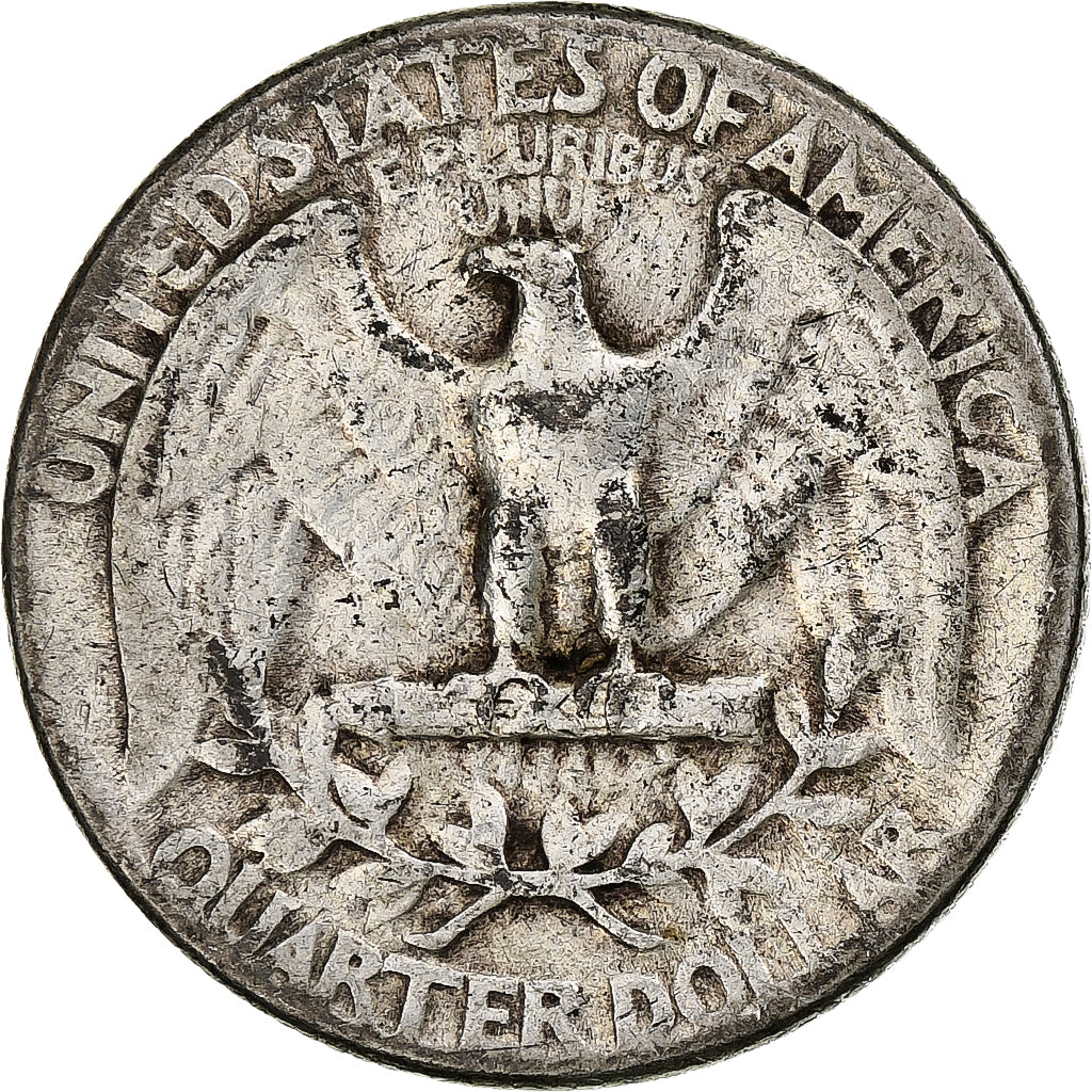 Estados Unidos da América, Quarter, Washington Quarter, 1952, Philadelphia