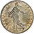 France, Franc, Semeuse, 1909, Paris, Silver, AU(50-53), Gadoury:467, KM:844.1