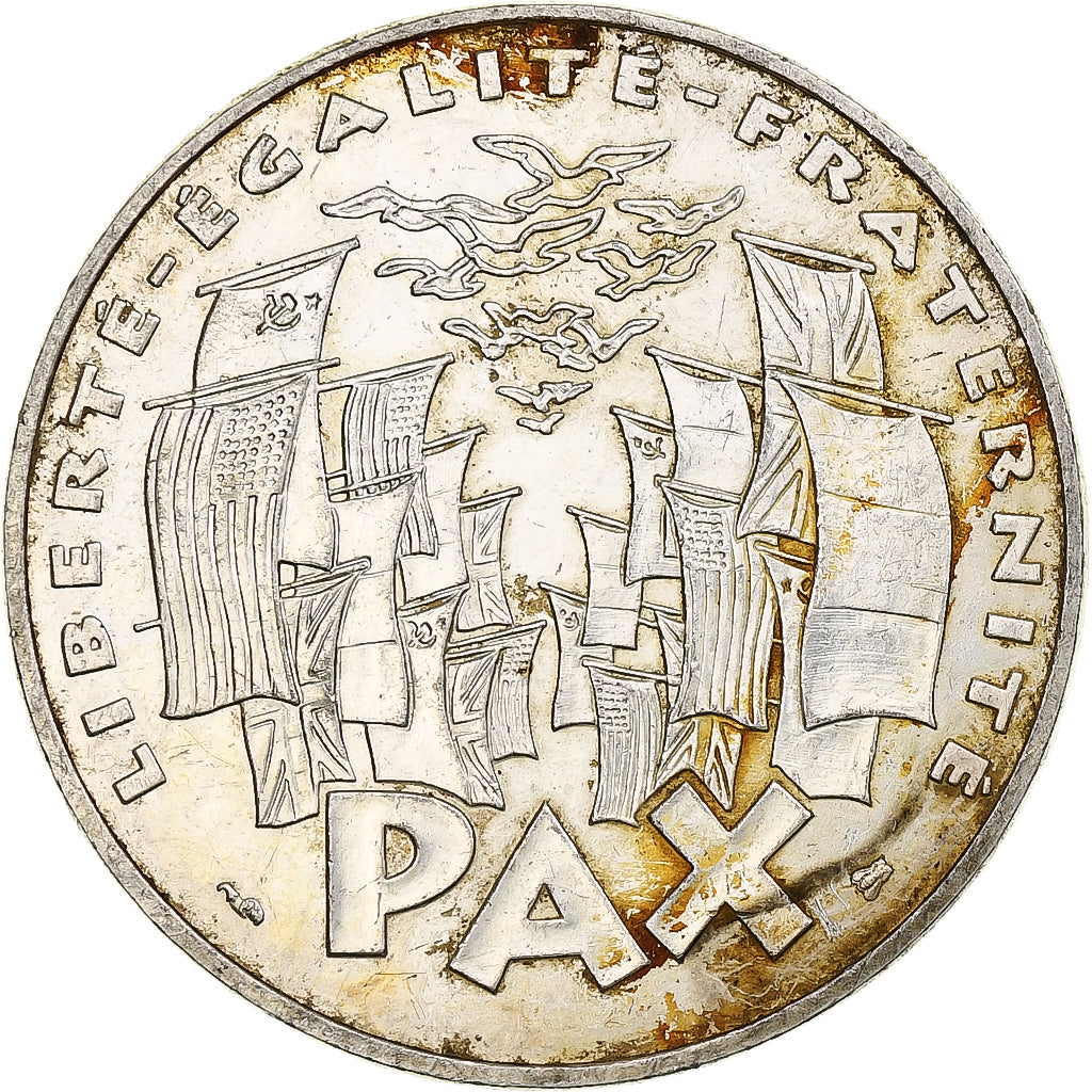 France, 100 Francs, 8 mai 1945, 1995, Argent, TTB+, Gadoury:952, KM:1116.1