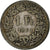 Switzerland, Franc, 1861, Bern, Silver, F(12-15), KM:9a