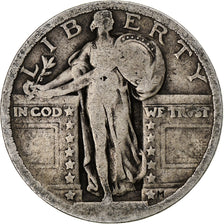 United States, Quarter, Standing Liberty Quarter, Uncertain date, Philadelphia