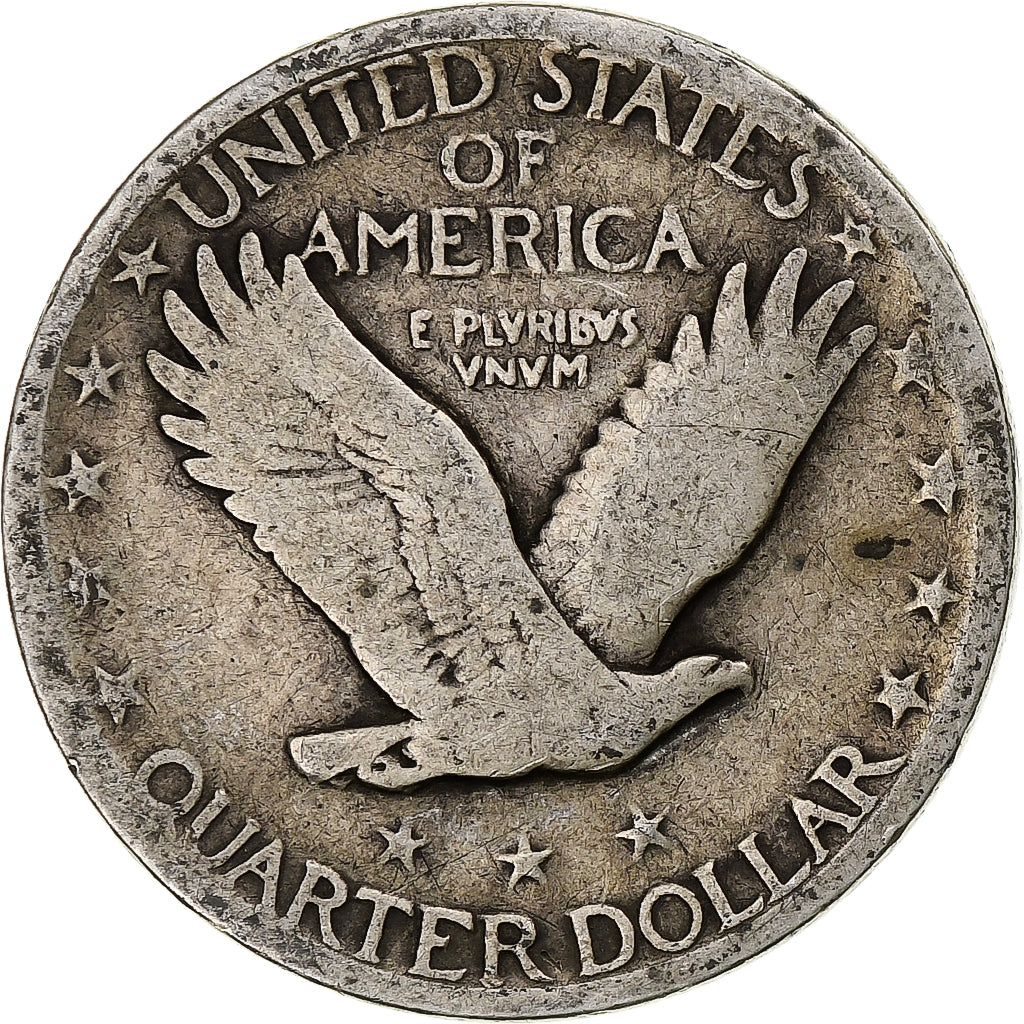United States, Quarter, Standing Liberty Quarter, Uncertain date, Philadelphia