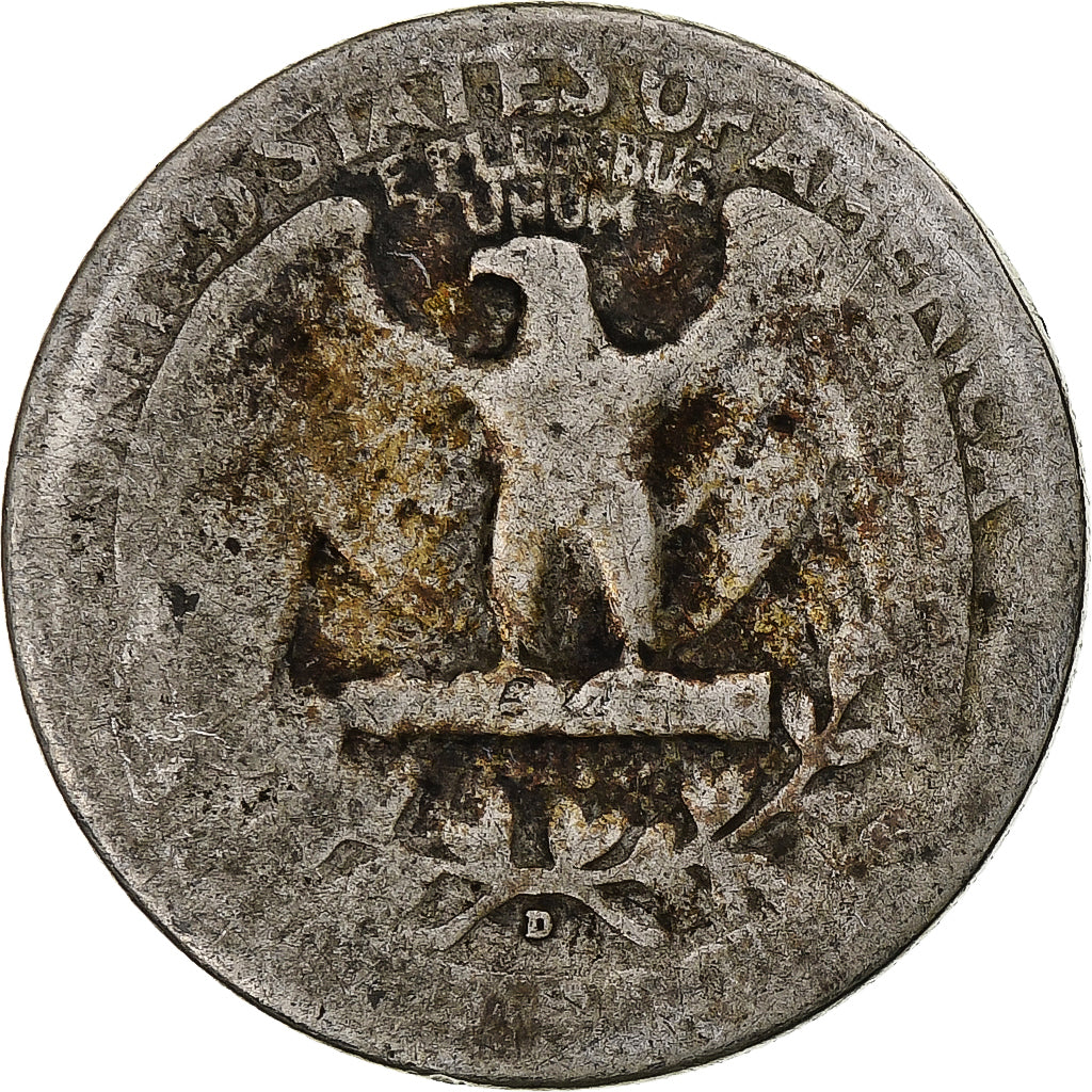 United States, Quarter, Washington Quarter, 1937, Denver, Silver, F(12-15)