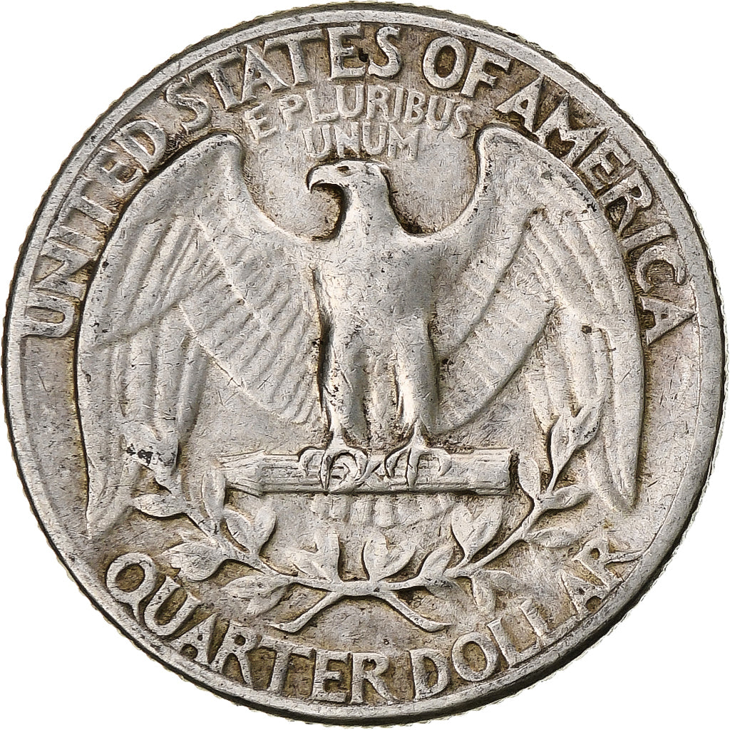 United States, Quarter, Washington Quarter, 1942, Philadelphia, Silver
