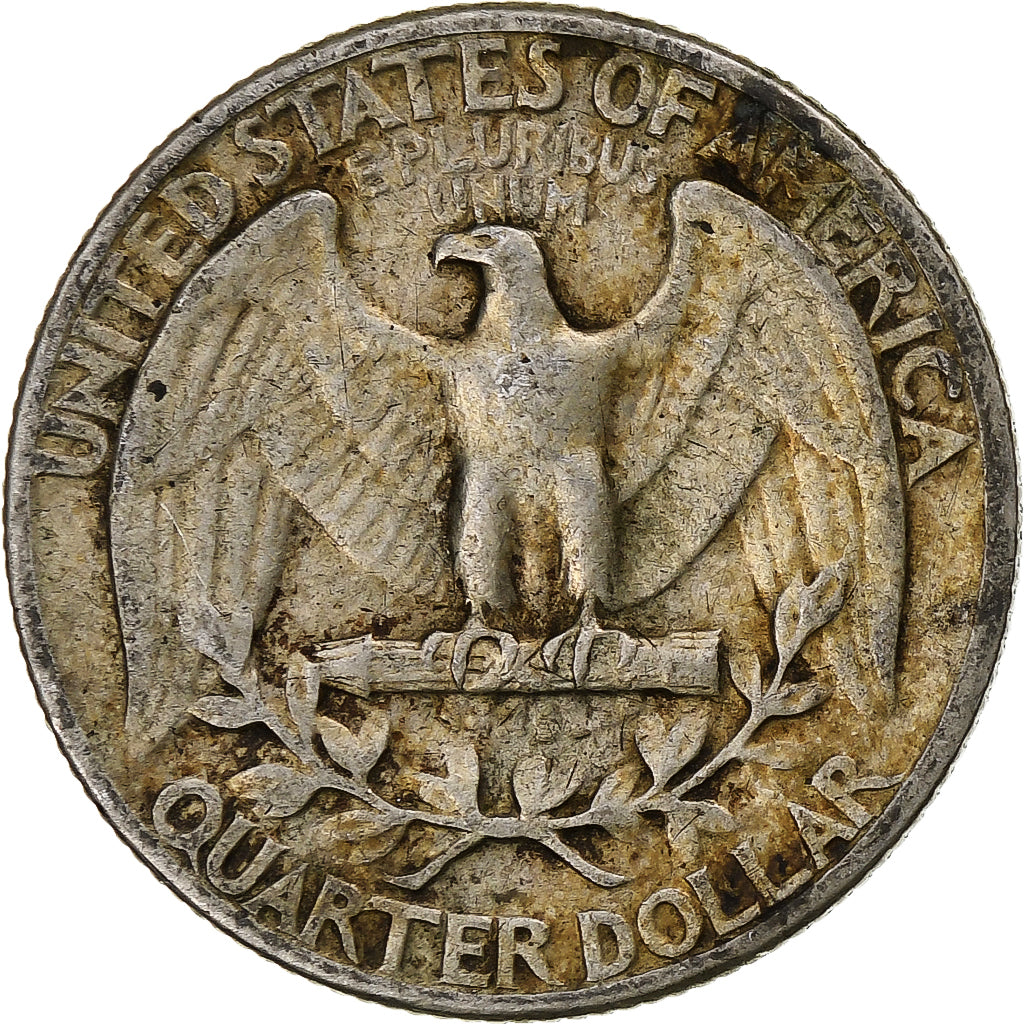 Estados Unidos da América, Quarter, Washington Quarter, 1943, Philadelphia