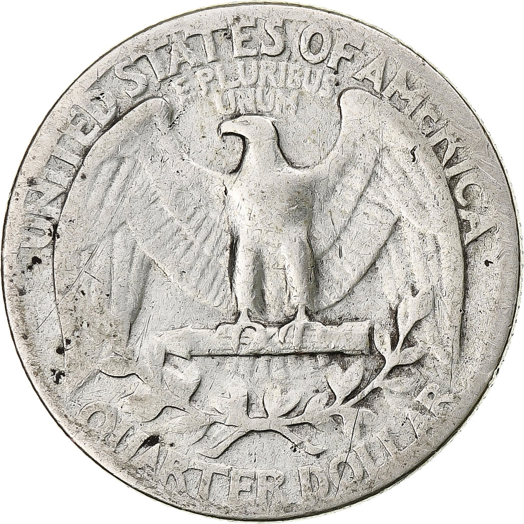 United States, Quarter, Washington Quarter, 1944, Philadelphia, Silver