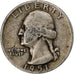 United States, Quarter, Washington Quarter, 1951, San Francisco, Silver