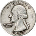États-Unis, Quarter, Washington Quarter, 1957, Denver, Argent, TB+, KM:164