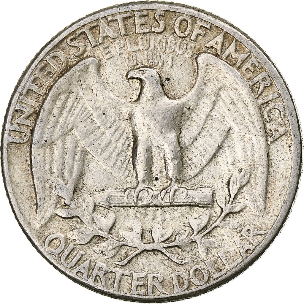 United States, Quarter, Washington Quarter, 1959, Philadelphia, Silver