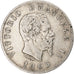 Coin, Italy, Vittorio Emanuele II, Lira, 1863, Torino, VF(30-35), Silver