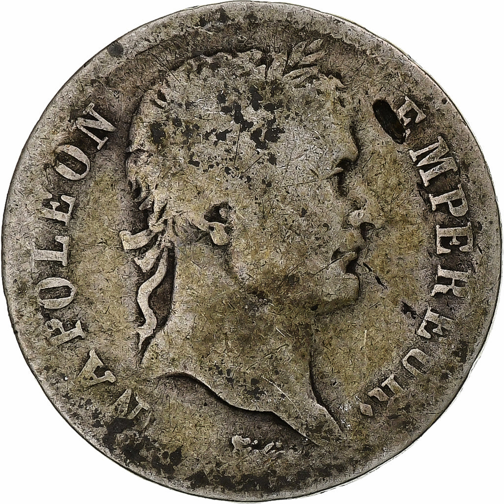 Frankreich, Franc, Napoléon I, 1808, Strasbourg, Silber, GE+, Gadoury:446