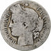 France, Franc, Cérès, 1850, Strasbourg, Silver, G(4-6), Gadoury:457, KM:759.2