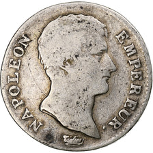 France, Napoleon I, Franc, AN 13, Paris, Silver, VF(20-25), Gadoury:443