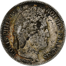 France, Franc, Louis-Philippe, 1847, Paris, Silver, VF(30-35), Gadoury:453