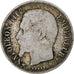 França, Franc, Napoléon III, 1856, Paris, Prata, F(12-15), Gadoury:460