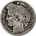 Francia, Franc, Cérès, 1872, Paris, grand A, Argento, B+, Gadoury:465a