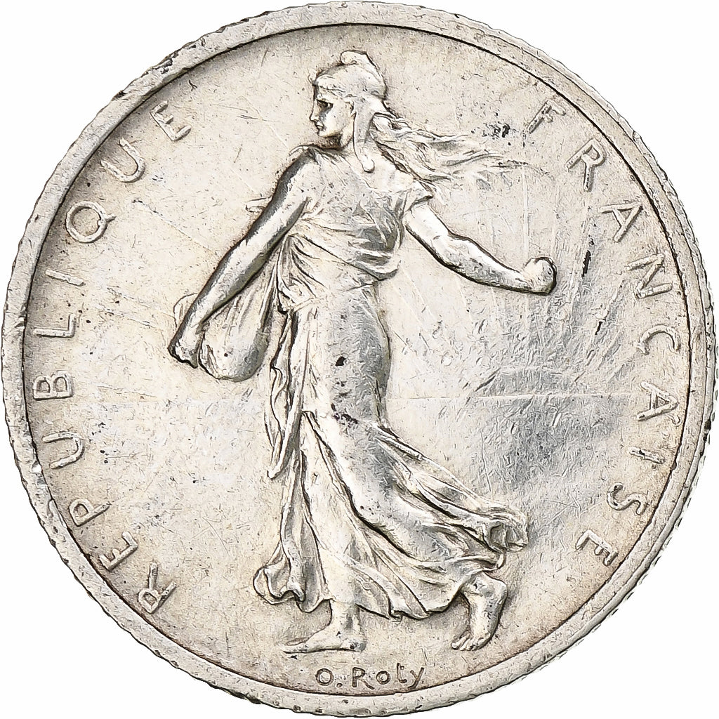 France, Franc, Semeuse, 1898, Paris, Silver, EF(40-45), Gadoury:467, KM:844.1