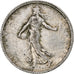 Francia, Franc, Semeuse, 1906, Paris, Plata, BC+, Gadoury:467, KM:844.1