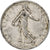 France, Franc, Semeuse, 1909, Paris, Silver, EF(40-45), Gadoury:467, KM:844.1