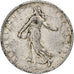 France, Franc, Semeuse, 1909, Paris, Argent, TTB, Gadoury:467, KM:844.1