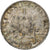 France, Franc, Semeuse, 1909, Paris, Silver, AU(50-53), Gadoury:467, KM:844.1