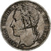 Belgio, Leopold I, 5 Francs, 5 Frank, 1849, Argento, MB, KM:3.2