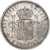 Hiszpania, Alfonso XII, 5 Pesetas, 1884, Madrid, Srebro, VF(20-25), KM:688