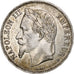 France, 5 Francs, Napoléon III, 1869, Strasbourg, Silver, AU(50-53)