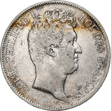 France, 5 Francs, Louis-Philippe, 1831, Bordeaux, Silver, VF(20-25)
