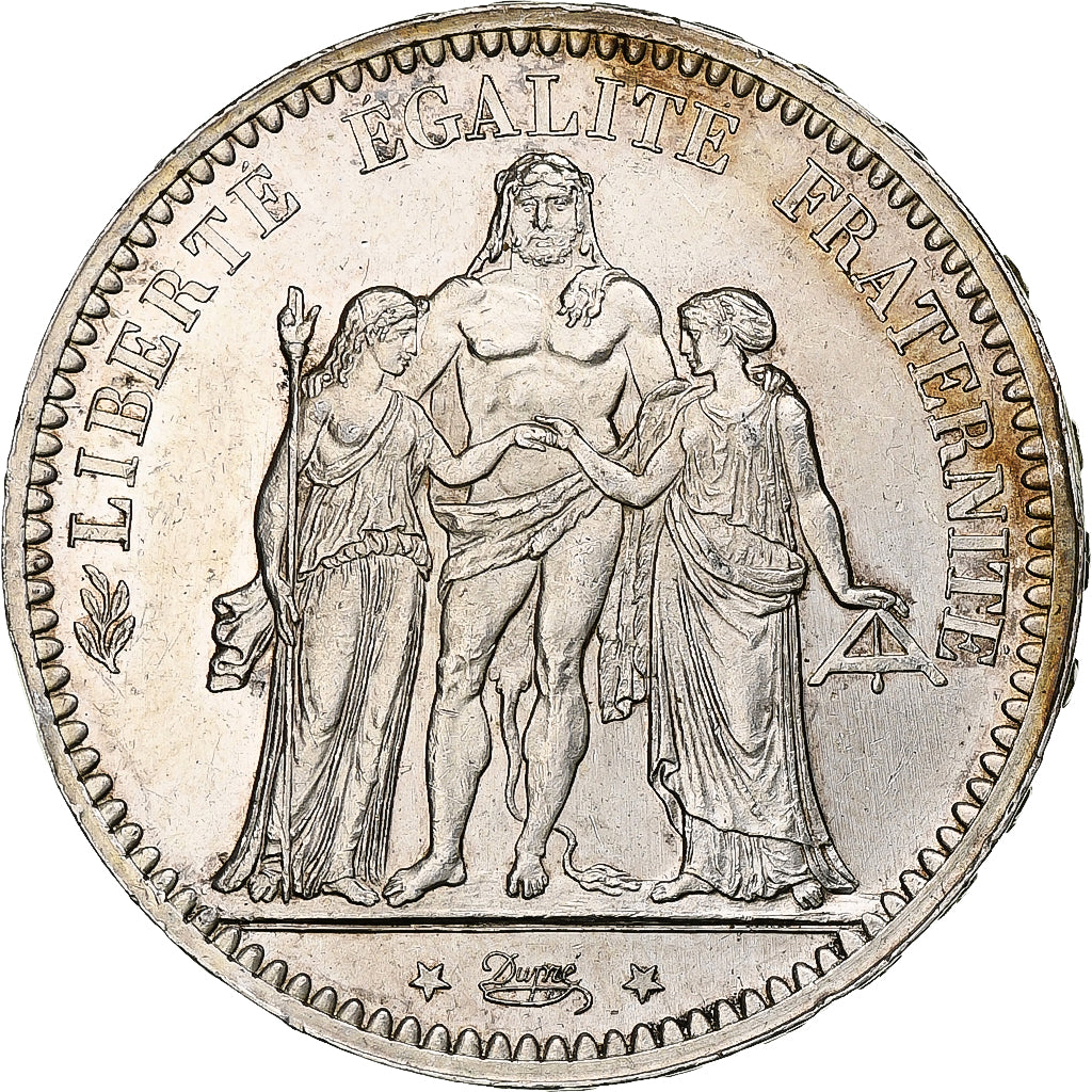 France, 5 Francs, Hercule, 1873, Paris, Argent, SPL, Gadoury:745a, KM:820.1
