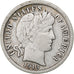 United States, Dime, Barber Dime, 1913, Philadelphia, Silver, VF(20-25), KM:113