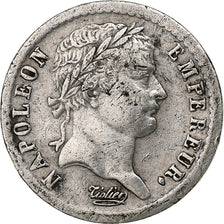 Francia, Napoleon I, 1/2 Franc, 1808, Paris, Argento, BB, KM:680